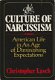 Christopher Lasch; The Culture of Narcissism - 1 - Thumbnail