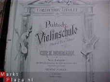 Violinschule uit 1920 Antiek boek