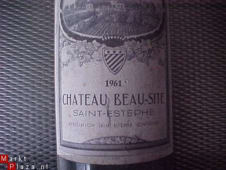 Ch Beau-site Saint Estephe 1961 - 1