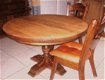Massief set tafel en stoelen - 1 - Thumbnail