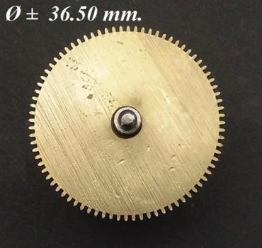 Veer trommel = Franse pendule = zonder veer =23659 - 1