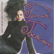 VINYLSINGLE * JANET JACKSON * WHAT HAVE YOU DONE FOR ME * GERMANY 7"