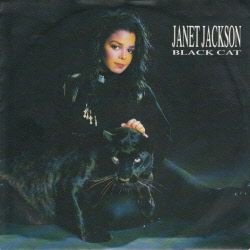 VINYLSINGLE * JANET JACKSON * BLACK CAT * HOLLAND 7