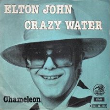 VINYLSINGLE * ELTON JOHN * CRAZY WATER   * BELGIUM  7"