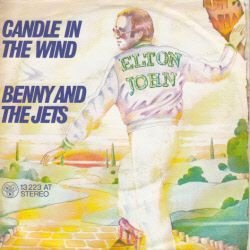 VINYLSINGLE * ELTON JOHN * CANDLE IN THE WIND * GERMANY 7