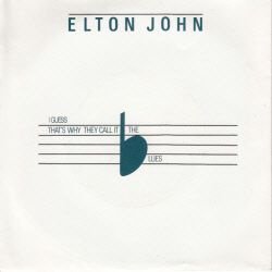 VINYLSINGLE * ELTON JOHN * I GUESS THATS WHY * HOLLAND 7