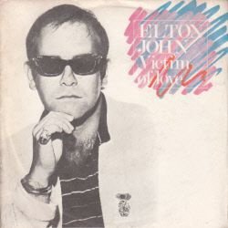 VINYLSINGLE * ELTON JOHN * VICTIM OF LOVE * ITALY 7