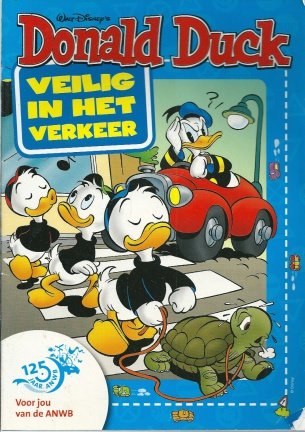 donald duck veilig in het verkeer - nr. 1