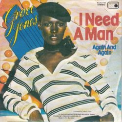 VINYLSINGLE * GRACE JONES * I NEED A MAN * GERMANY 7