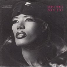 VINYLSINGLE * GRACE JONES * PARTY GIRL * GERMANY 7"