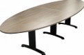 Ovale vergadertafel 320x120cm nieuw - 1 - Thumbnail