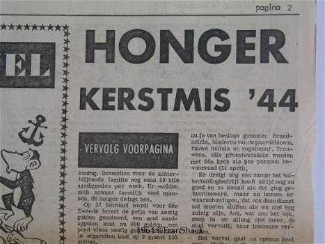 [1964] Krantenartikel, Honger '44, Werkman, Parool - 4
