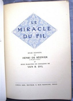 Le Miracle du Fil [1927] Régnier genummerd 317/350 Art Deco - 4