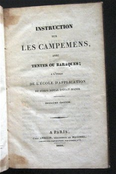 Instruction sur les campemens 1830 Guiguer de Prangins - 2