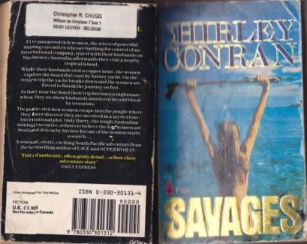 Savages by Shirley Conran - 1