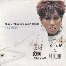 CD Single Missy "Misdemeanor" Eliott 4 my People