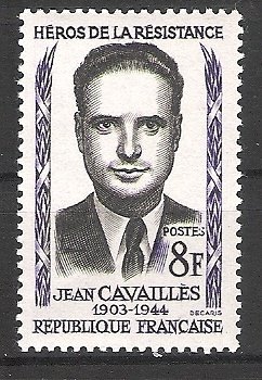 Frankrijk 1958 Jean Cavailles postfris - 1