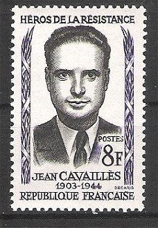 Frankrijk 1958 Jean Cavailles postfris