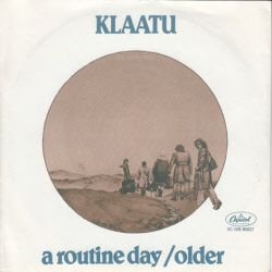 VINYLSINGLE * KLAATU * A ROUTINE DAY * HOLLAND 7