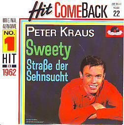 VINYLSINGLE * PETER KRAUS * SWEETY * GERMANY 7