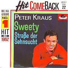 VINYLSINGLE * PETER KRAUS * SWEETY * GERMANY 7"