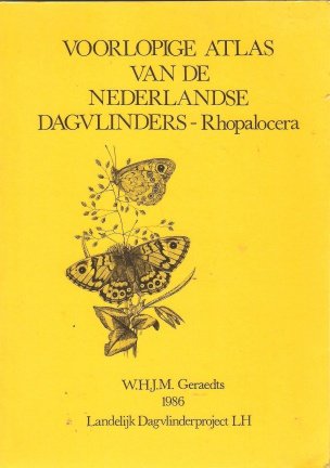 Geraedts, W - Voorlopige atlas van de nederlandse dagvlinder - nr. 1