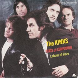 VINYLSINGLE *KINKS * STATE OF CONFUSION * GERMANY 7