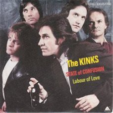 VINYLSINGLE  *KINKS * STATE OF CONFUSION  * GERMANY  7" *