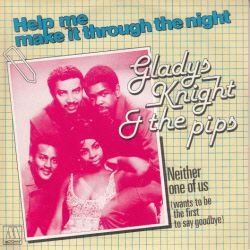 VINYLSINGLE * GLADYS KNIGHT & THE PIPS * HELP ME MAKE IT THROUGH THE NIGHT * FRANCE 7