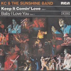 VINYLSINGLE * K.C. & THE SUNSHINE BAND * KEEP IT COMIN' LOVE * GERMANY 7