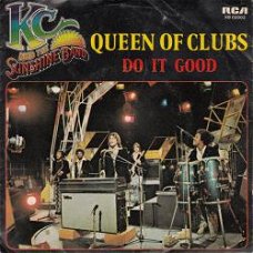 VINYLSINGLE * K.C. & THE SUNSHINE BAND * QUEEN OF CLUBS * HOLLAND 7"