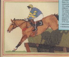 borduurpatroon 7473 de steeple chase