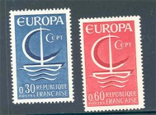 Frankrijk 1966 Europa-CEPT postfris