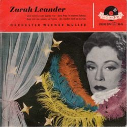 VINYLSINGLE * ZARAH LEANDER * UND WENN'S AUCH SUNDE WAR * GERMANY 7