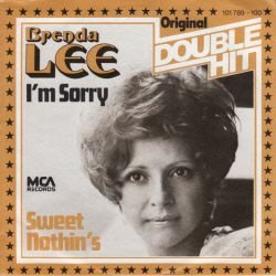 VINYLSINGLE * BRENDA LEE * I'M SORRY * HOLLAND 7