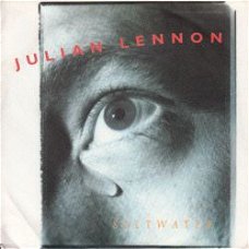 VINYLSINGLE  *JULIAN LENNON * SALT WATER * GERMANY 7"