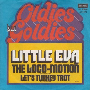 VINYLSINGLE * LITTLE EVA * THE LOCO-MOTION * GERMANY 7