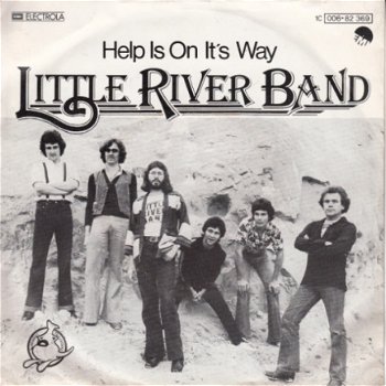 VINYLSINGLE * LITTLE RIVER BAND * HELP IS ON IT'S WAY * GERMANY 7