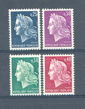 Frankrijk 1967 type Marianne de Cheffer (I) postfris - 1