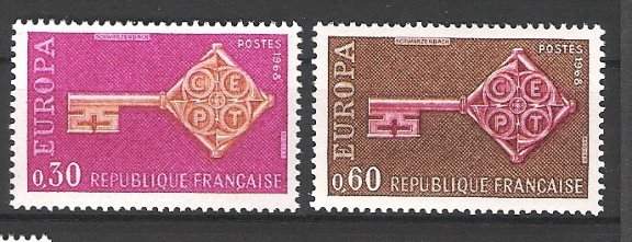 Frankrijk 1968 Europa-CEPt postfris - 1