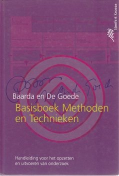 Baarda e.a. ; Basisboek Methoden en Technieken - 1