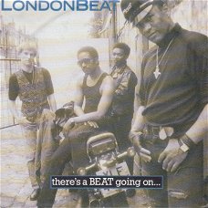 VINYLSINGLE * LONDONBEAT * THERE'S A BEAT GOING ON.. * GERMANY 7"