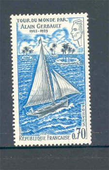 Frankrijk 1970 Tour du monde par Alain Gerbault postfris - 1