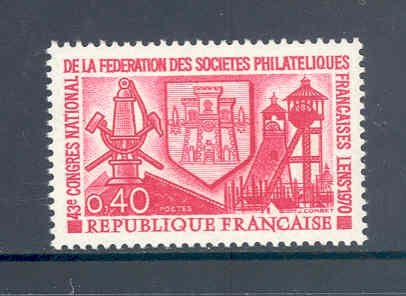 Frankrijk 1970 43e Congrès Philatélique postfris - 1