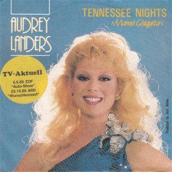 VINYLSINGLE * AUDREY LANDERS * TENNESSEE NIGHTS * GERMANY 7