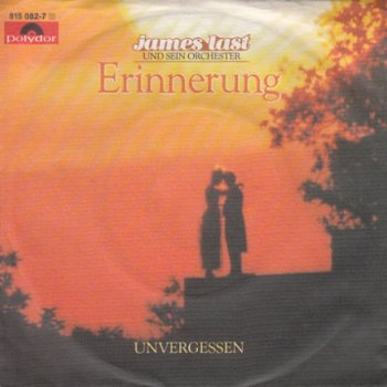 VINYLSINGLE * JAMES LAST * ERINNERUNG * GERMANY 7