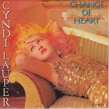 VINYLSINGLE * CYNDI LAUPER * CHANGE OF HEART * GREAT BRITAIN 7