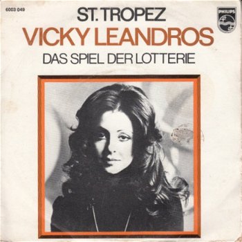 VINYLSINGLE * VICKY LEANDROS * ST. TROPEZ * HOLLAND 7