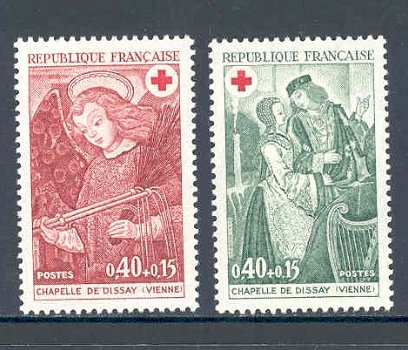 Frankrijk 1970 Croix-Rouge postfris - 1