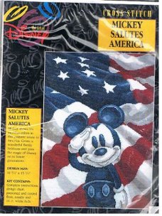 Uniek Pakket The Art of Disney Mickey salutes America